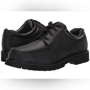 Dockers Men's Glacier Business Casual Black Leather Oxfords- Size 10